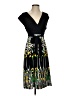 Forever Print Black Cocktail Dress Size S - photo 1