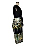 Forever Print Black Cocktail Dress Size S - photo 4