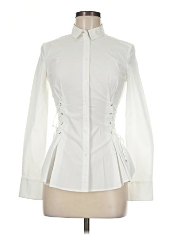 Karen Millen Long Sleeve Blouse (view 1)