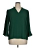 CeCe Green 3/4 Sleeve Blouse Size XL - photo 1