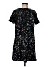 Shein 100% Polyester Stars Black Cocktail Dress Size 12 - photo 1