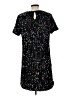 Shein 100% Polyester Stars Black Cocktail Dress Size 12 - photo 2