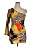 Assorted Brands Orange Casual Dress Size XL - photo 1