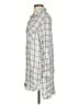 Cloth & Stone 100% Rayon Silver Long Sleeve Blouse Size S - photo 5