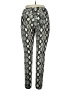 Hue Print Black Leggings Size XL - photo 2