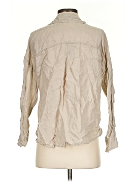 Zara 3/4 Sleeve Button-Down Shirt (view 2)