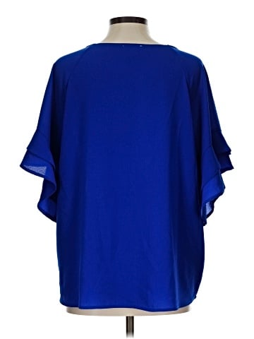 Umgee Short Sleeve Blouse (view 2)