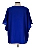 Umgee Blue Short Sleeve Blouse Size L - photo 2