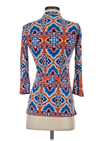 A Common Thread 3/4 Sleeve Blouse (view 2)
