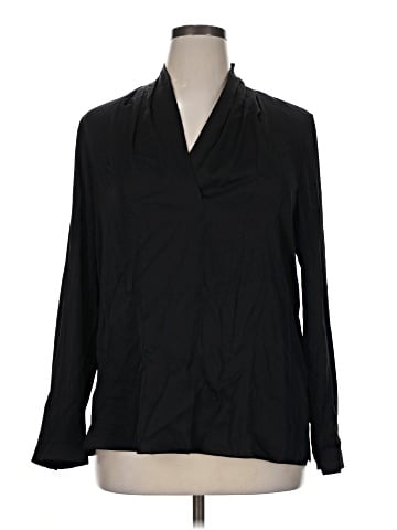 Kobi Halperin Long Sleeve Silk Top (view 1)