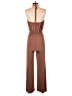Majorelle Solid Brown Jumpsuit Size S - photo 2
