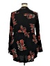 Torrid Black Long Sleeve Blouse Size 2X Plus (2) - photo 2