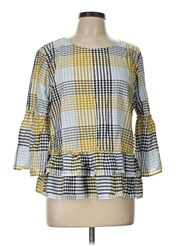 Ann Taylor Factory 3/4 Sleeve Blouse (view 1)