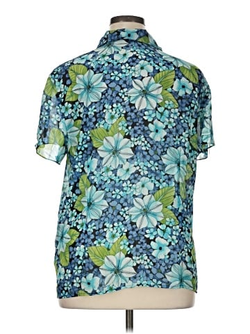 Sag Harbor Short Sleeve Blouse (view 2)