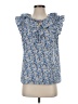 Ann Taylor LOFT Blue Sleeveless Blouse Size S - photo 1