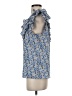 Ann Taylor LOFT Blue Sleeveless Blouse Size S - photo 5
