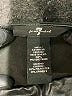 7 For All Mankind 100% Polyurethane Metallic Black Active Pants Size S - photo 7