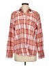 J.Crew Plaid Red Long Sleeve Button-Down Shirt Size S - photo 1