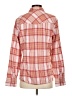 J.Crew Plaid Red Long Sleeve Button-Down Shirt Size S - photo 2