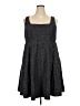 Torrid Tweed Gray Casual Dress Size 2X Plus (2) - photo 1