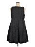 Torrid Tweed Gray Casual Dress Size 2X Plus (2) - photo 2