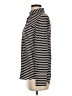 J.Crew 100% Silk Stripes Black Long Sleeve Silk Top Size 0 - photo 5