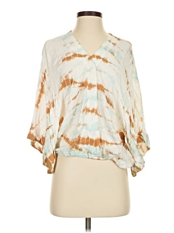 Young Fabulous & Broke 3/4 Sleeve Blouse (view 1)