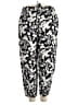 Everlane Print Black Casual Pants Size XXL - photo 1