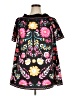 Unbranded 100% Polyester Black Casual Dress Size XL - photo 1