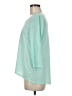 NY&C 100% Polyester Teal 3/4 Sleeve Top Size M - photo 5