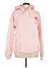 Unbranded 100% Polyester Pink Pullover Hoodie Size M - photo 1