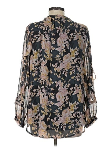 LC Lauren Conrad 3/4 Sleeve T-Shirt (view 2)