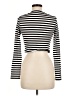 Shein Ivory Long Sleeve Top Size 6 - photo 2