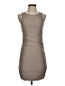 Unbranded Solid Tan Casual Dress Size XS (estimated) - photo 1