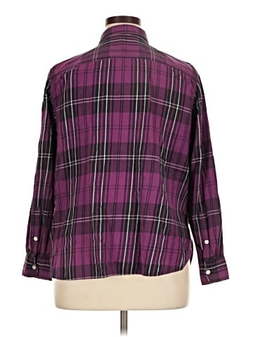 Lauren Jeans Co. Long Sleeve Button-Down Shirt (view 2)