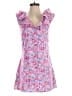 Lilly Pulitzer 100% Polyester Pink Romper Size 0 - photo 1