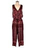 Free People Paisley Red Jumpsuit Size S - photo 1