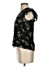 1.State 100% Polyester Black Short Sleeve Blouse Size XS - photo 5