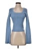 Madden Girl Blue Pullover Sweater Size S - photo 1