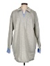 Unbranded 100% Polyester Gray Casual Dress Size L - photo 1