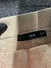 MNG Solid Tan Casual Skirt Size M - photo 4
