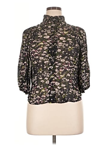 Ganni 3/4 Sleeve Blouse (view 1)