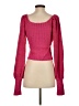 Free People Pink Cardigan Size S - photo 2