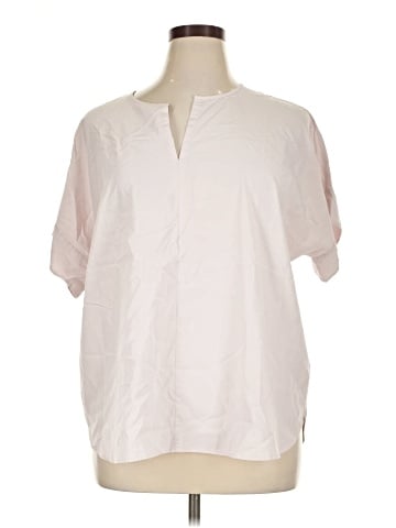 Eileen Fisher Short Sleeve Blouse (view 1)