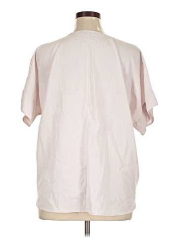Eileen Fisher Short Sleeve Blouse (view 2)