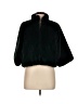 Echo 100% Polyester Green Faux Fur Jacket Size M - photo 1