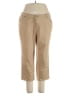 Jessica London Solid Tan Khakis Size 18 - photo 1