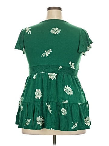 Torrid Short Sleeve Blouse (view 2)
