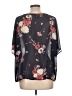 Torrid 100% Polyester Black Short Sleeve Blouse Size 1X Plus (1) - photo 2