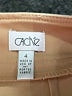 Cache Solid Tan Formal Skirt Size 4 - photo 4